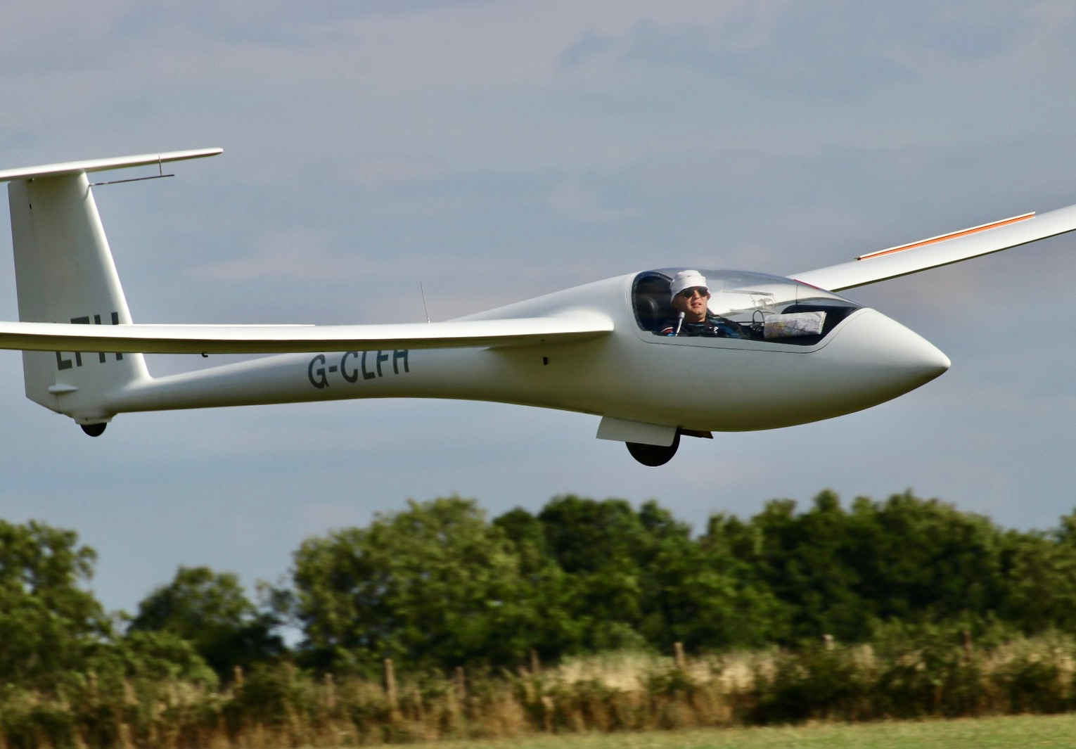 Final glide during the Hus Bos Challenge Cup 2025